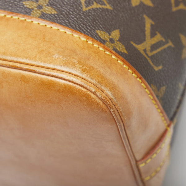 ルイ ヴィトン モノグラム アルマPM ハンドバッグ M51130 ブラウン PVC レザー レディース LOUIS VUITTON 【中古】