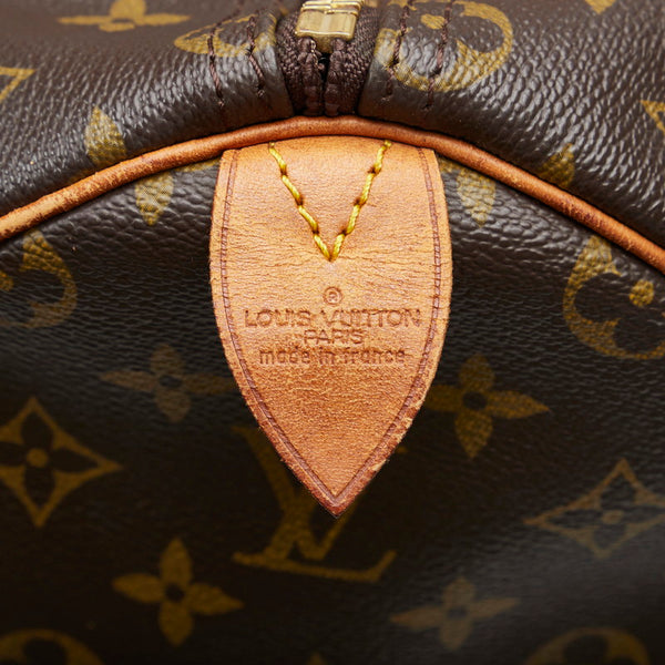 ルイ ヴィトン モノグラム キーポル50 ボストンバッグ M41426 ブラウン PVC レザー レディース LOUIS VUITTON 【中古】