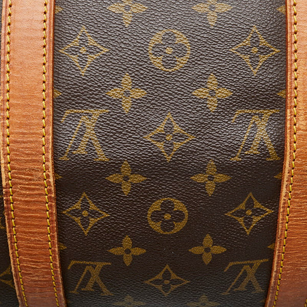 ルイ ヴィトン モノグラム キーポル50 ボストンバッグ M41426 ブラウン PVC レザー レディース LOUIS VUITTON 【中古】