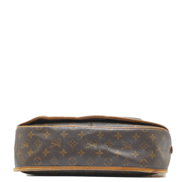 ルイ ヴィトン モノグラム メニルモンタンMM ショルダーバッグ M40473  ブラウン PVC レザー レディース LOUIS VUITTON 【中古】