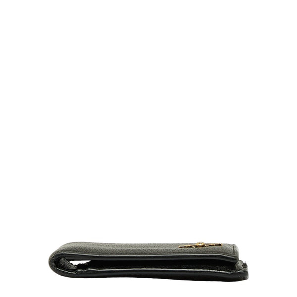 グッチ アニマリエ ビー 蜂 二つ折り財布 折り畳み財布 522915 ブラック レザー メンズ GUCCI 【中古】