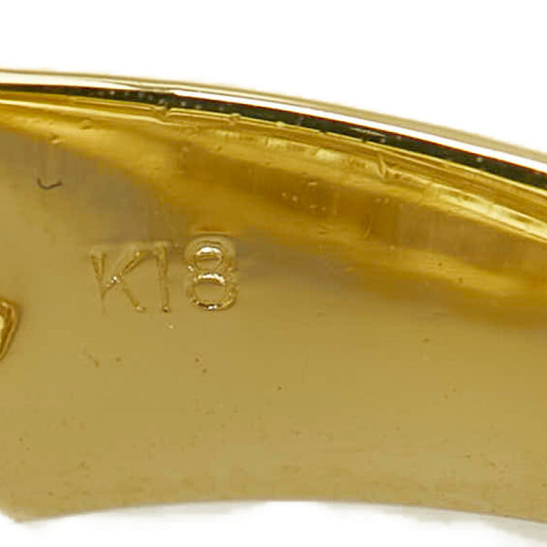 K18YG イエローゴールド ダイヤ1.51ct リング 指輪 レディース 11号 【中古】