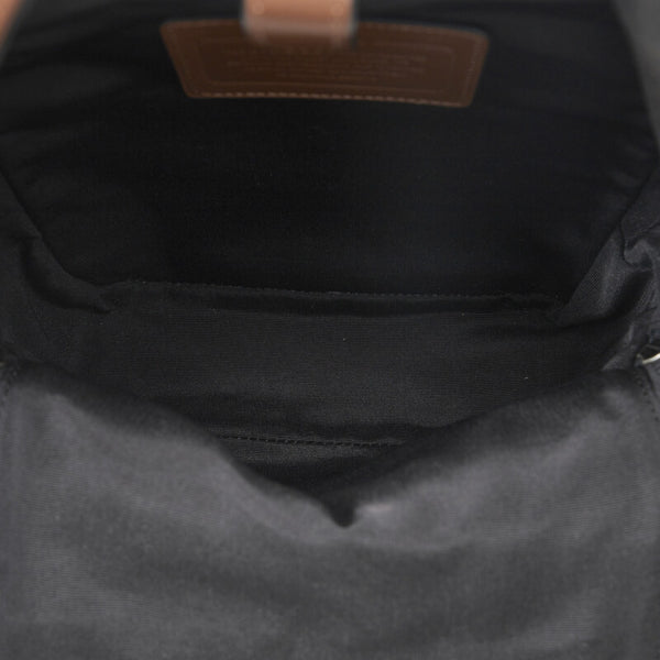 コーチ チャールズ ヴァーシティ ボディバッグ F72226 ブラウン マルチカラー レザー メンズ COACH 【中古】