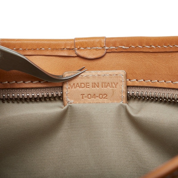 バーバリー ノバチェック ワンショルダーバッグ ハンドバッグ T-04-02 ブルー マルチカラー PVC レザー レディース BURBERRY 【中古】