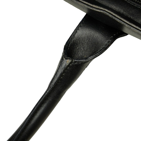 グッチ GGキャンバス ハンドバッグ 002 1119 ブラック キャンバス レザー レディース GUCCI 【中古】