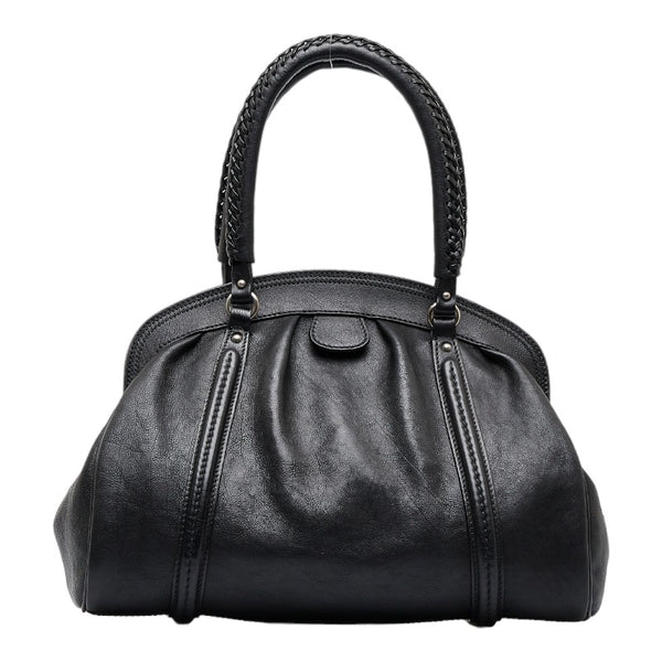 ディオール ハンドバッグ ブラック レザー レディース Dior 【中古】