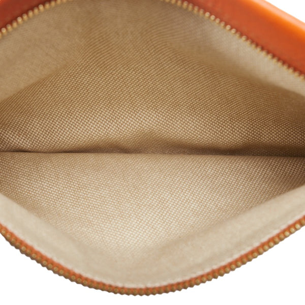 エム シー エム ハンドバッグ トートバッグ オレンジ レザー レディース MCM 【中古】