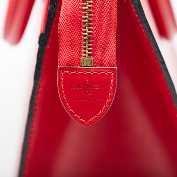 ルイ ヴィトン エピ リヴィエラ ハンドバッグ M48187 カスティリアンレッド レザー レディース LOUIS VUITTON 【中古】