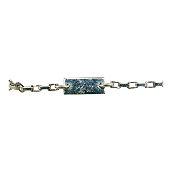 ルイ ヴィトン コリエ ダミエカラーズ ペンダント ネックレス M62490 シルバー メタル レディース LOUIS VUITTON 【中古】