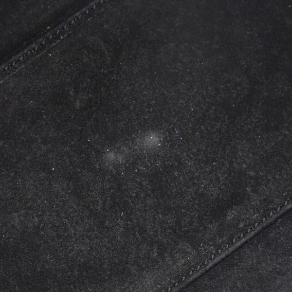 サンローラン ベイビーダッフル ハンドバッグ ショルダーバッグ 2WAY 330958 ブラック レザー レディース SAINT LAURENT 【中古】