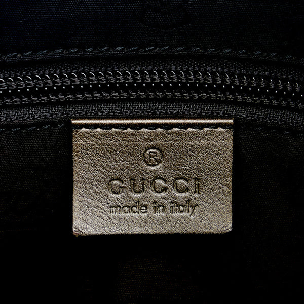 グッチ GGインプリメ トートバッグ ショルダーバッグ 211137 グレージュ PVC レザー レディース GUCCI 【中古】