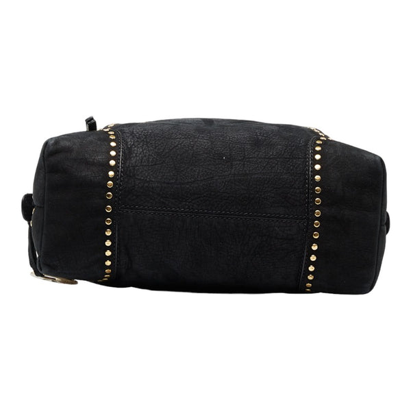 フェンディ スタッズ ハンドバッグ 8BL076 ブラック レザー レディース FENDI 【中古】