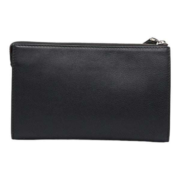 サルヴァトーレフェラガモ クラッチバッグ セカンドバッグ ブラック レッド レザー パイソン メンズ Salvatore Ferragamo 【中古】