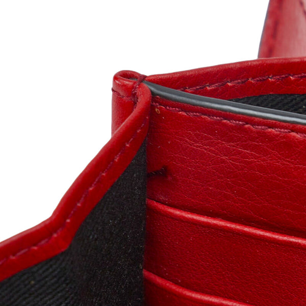 サルヴァトーレフェラガモ クラッチバッグ セカンドバッグ ブラック レッド レザー パイソン メンズ Salvatore Ferragamo 【中古】