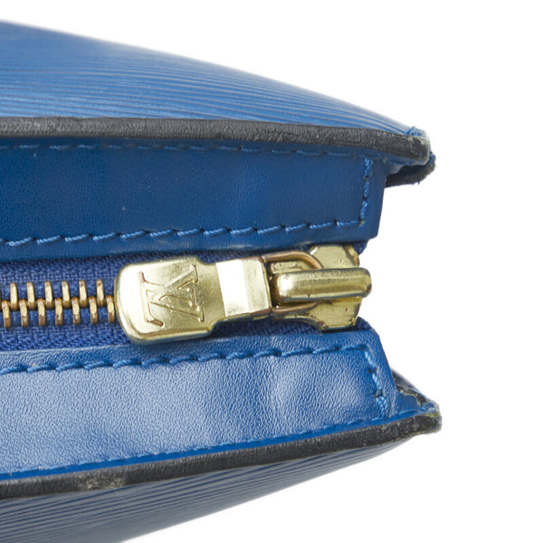 ルイ ヴィトン エピ サンジャック ショッピング トートバッグ ショルダーバッグ M52265 トレドブルー レザー レディース LOUIS VUITTON 【中古】