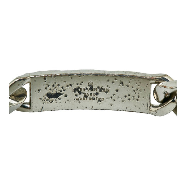 ルイ ヴィトン モノグラム チェーン ブレスレット M00269 シルバー メタル レディース LOUIS VUITTON 【中古】