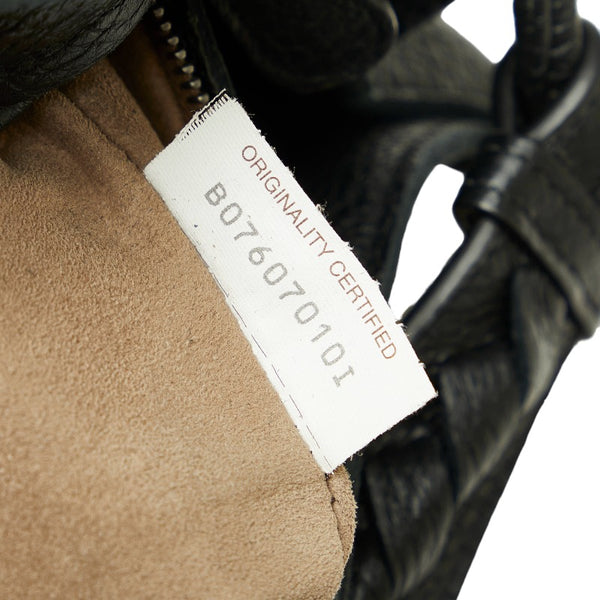 ボッテガヴェネタ ショルダーバッグ ワンショルダーバッグ ブラック レザー レディース BOTTEGAVENETA 【中古】