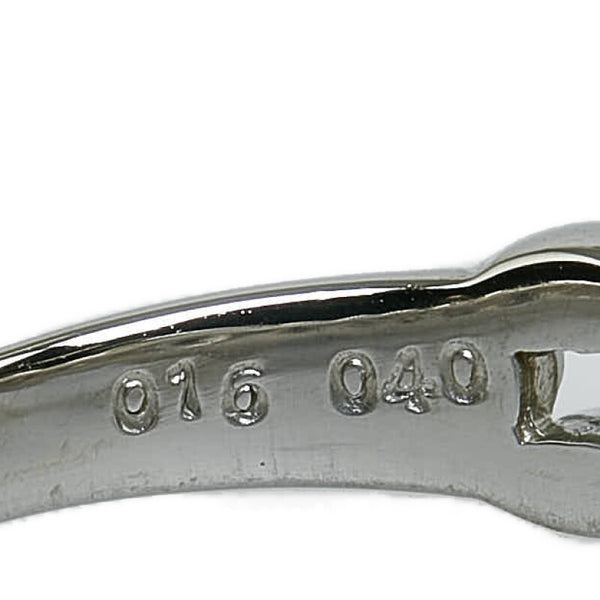Pt900 プラチナ ダイヤ0.40ct ダイヤ0.16ct リング 指輪 レディース 14号 【中古】