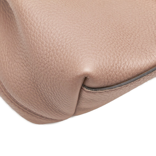 グッチ インターロッキングG ソーホー タッセルフリンジ チェーン ショルダーバッグ 308982 ピンク レザー レディース GUCCI 【中古】