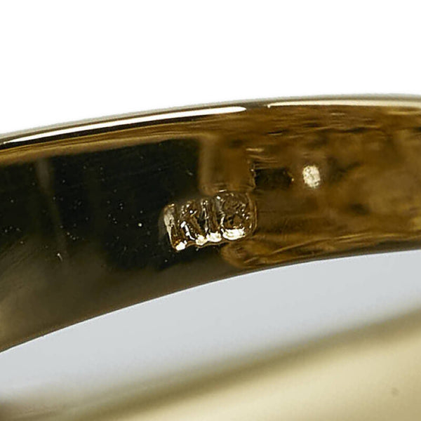 K18YG イエローゴールド ダイヤ2.51ct フラワーモチーフ 花 リング 指輪 レディース 13.5号 【中古】