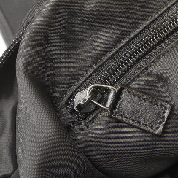 グッチ メッセンジャーバッグ 斜め掛け ショルダーバッグ 019 0376 ブラック ナイロン レザー メンズ GUCCI 【中古】