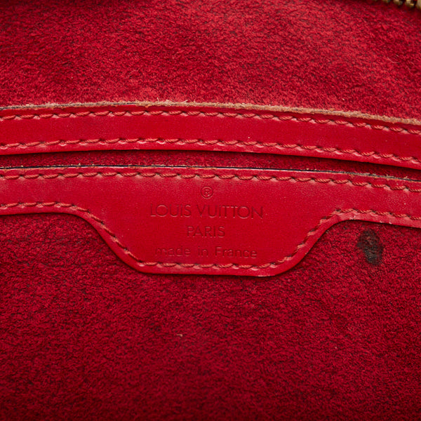 ルイ ヴィトン エピ サンジャック ロングショルダー トートバッグ M52337 カスティリアンレッド レザー レディース LOUIS VUITTON 【中古】