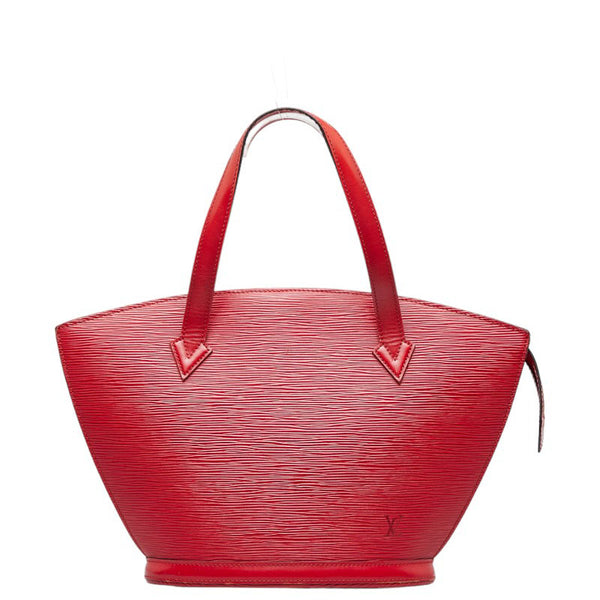 ルイ ヴィトン エピ サンジャック ロングショルダー トートバッグ M52337 カスティリアンレッド レザー レディース LOUIS VUITTON 【中古】