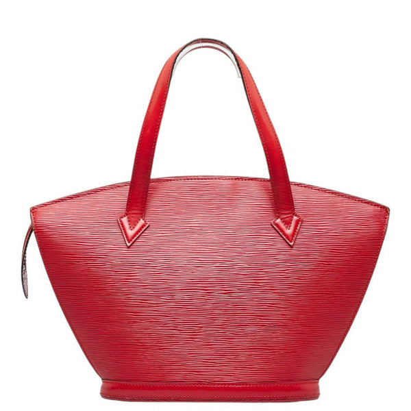 ルイ ヴィトン エピ サンジャック ロングショルダー トートバッグ M52337 カスティリアンレッド レザー レディース LOUIS VUITTON 【中古】