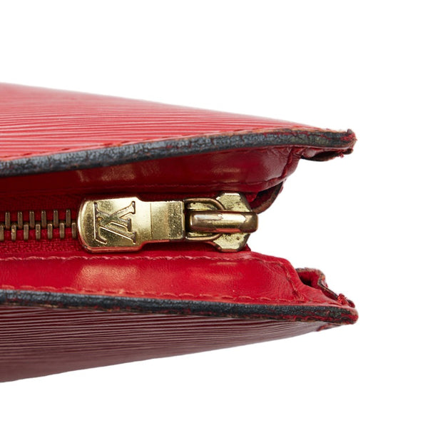 ルイ ヴィトン エピ サンジャック ロングショルダー トートバッグ M52337 カスティリアンレッド レザー レディース LOUIS VUITTON 【中古】