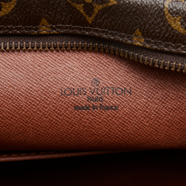 ルイ ヴィトン モノグラム ダヌーブGM ショルダーバッグ M45262 ブラウン PVC レザー レディース LOUIS VUITTON 【中古】