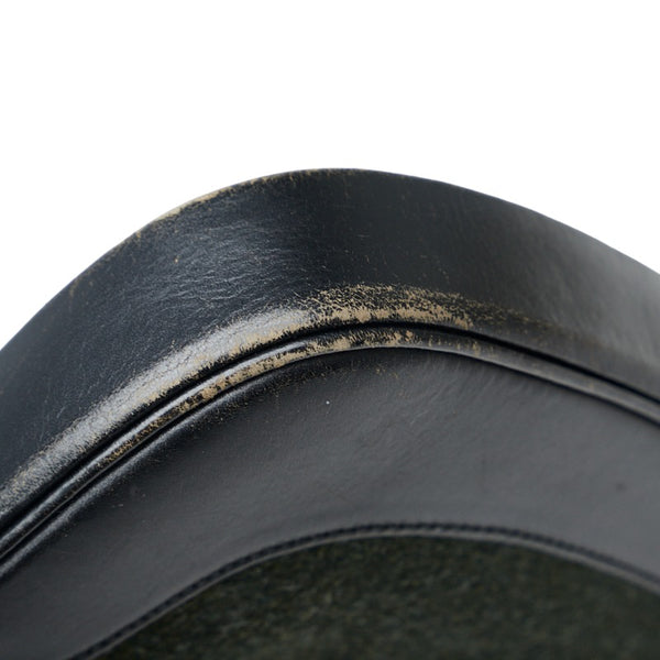 グッチ ジャッキー ハンドバッグ ワンショルダーバッグ 001 3306 カーキ ブラック ウール レザー レディース GUCCI 【中古】