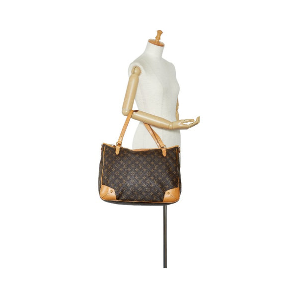 ルイ ヴィトン モノグラム エストレーラMM トートバッグ M41232 ブラウン PVC レザー レディース LOUIS VUITTON 【中古】