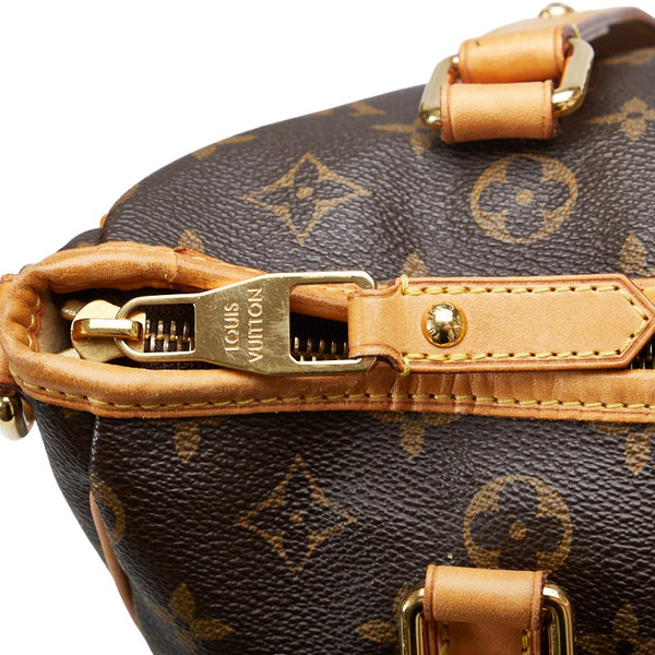 ルイ ヴィトン モノグラム エストレーラMM トートバッグ M41232 ブラウン PVC レザー レディース LOUIS VUITTON 【中古】