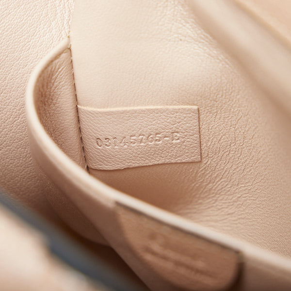 クロエ エルシー ミニ チェーン ショルダーバッグ ベージュ ゴールド レザー レディース Chloe 【中古】