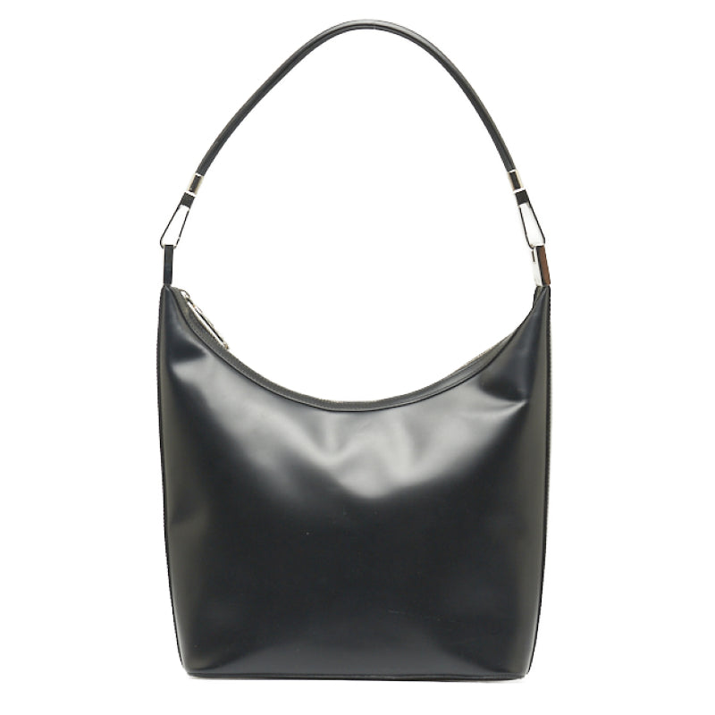 グッチ ワンショルダーバッグ 001 3814 ブラック レザー レディース GUCCI 【中古】