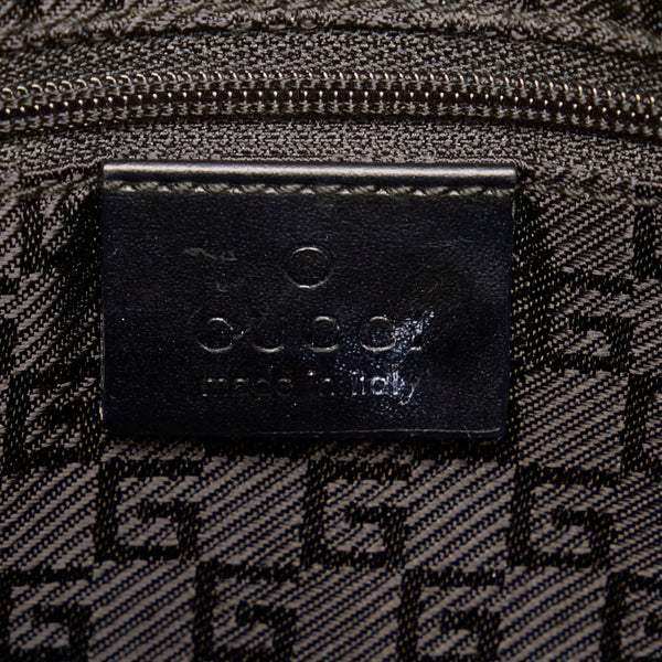 グッチ ワンショルダーバッグ 001 3814 ブラック レザー レディース GUCCI 【中古】