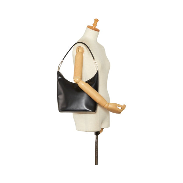 グッチ ワンショルダーバッグ 001 3814 ブラック レザー レディース GUCCI 【中古】