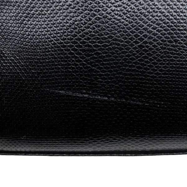 グッチ ジャッキー 型押し  ハンドバッグ ワンショルダーバッグ 002 1067 ブラック レザー レディース GUCCI 【中古】