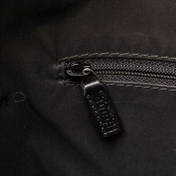 グッチ バンブー ハンドバッグ ショルダーバッグ 2WAY 001 1638 2123 ブラック レザー レディース GUCCI 【中古】