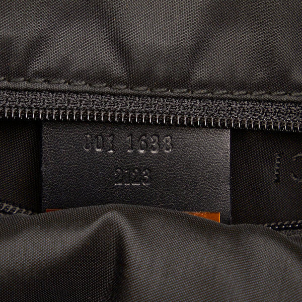 グッチ バンブー ハンドバッグ ショルダーバッグ 2WAY 001 1638 2123 ブラック レザー レディース GUCCI 【中古】