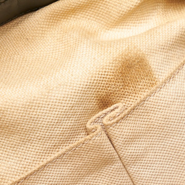 グッチ GGキャンバス スーキー ハンドバッグ 247902 ブラック キャンバス レザー レディース GUCCI 【中古】