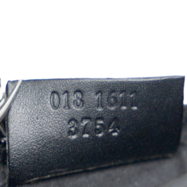 グッチ ボディバッグ ウエストバッグ ショルダーバッグ 018 1611 ブラック ナイロン レザー レディース GUCCI 【中古】