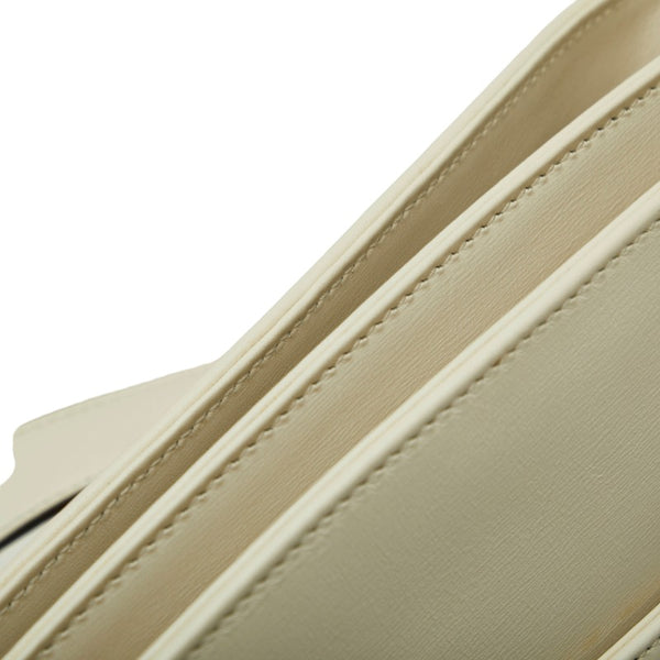 グッチ GGマーモント アリー ラージ ハンドバッグ ショルダーバッグ 550130 オフホワイト レザー レディース GUCCI 【中古】