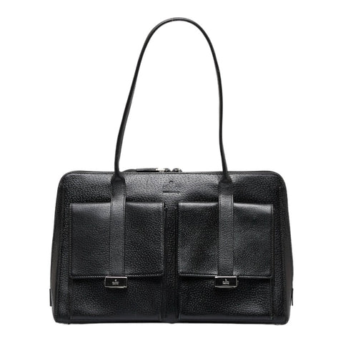 グッチ ハンドバッグ トートバッグ 002 1045 ブラック レザー レディース GUCCI 【中古】