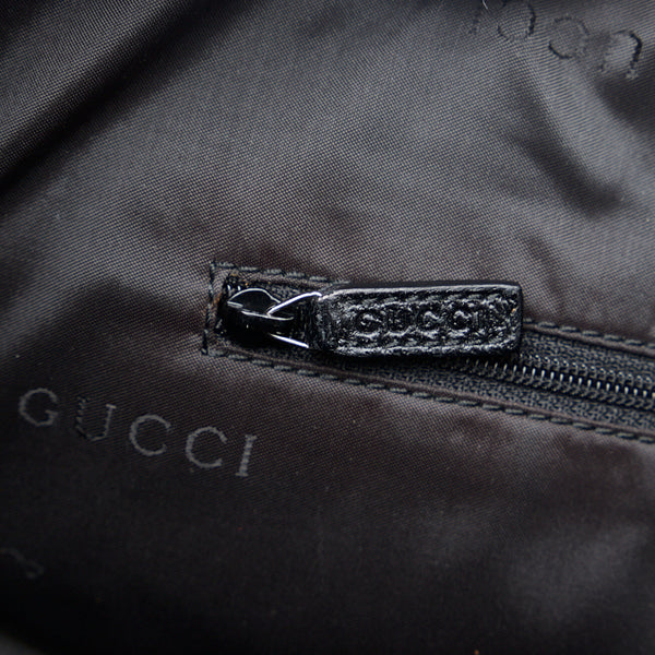 グッチ ハンドバッグ トートバッグ 002 1045 ブラック レザー レディース GUCCI 【中古】