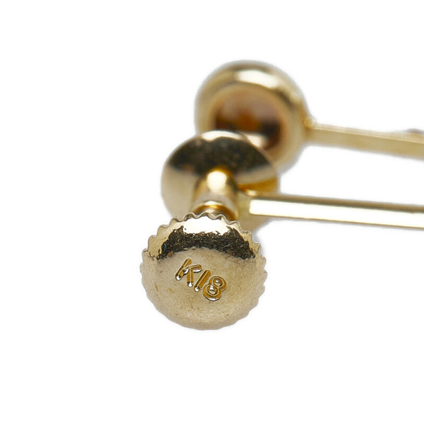 K18YG イエローゴールド パール7.0mm イヤリング レディース 【中古】