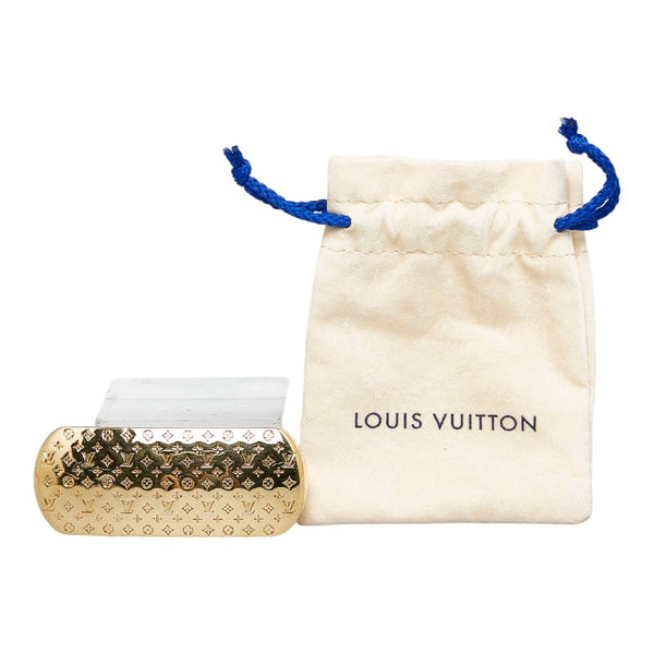 ルイ ヴィトン ナノグラム ヘアピン へアクリップ バレッタ M80277 ゴールド メッキ レディース LOUIS VUITTON 【中古】