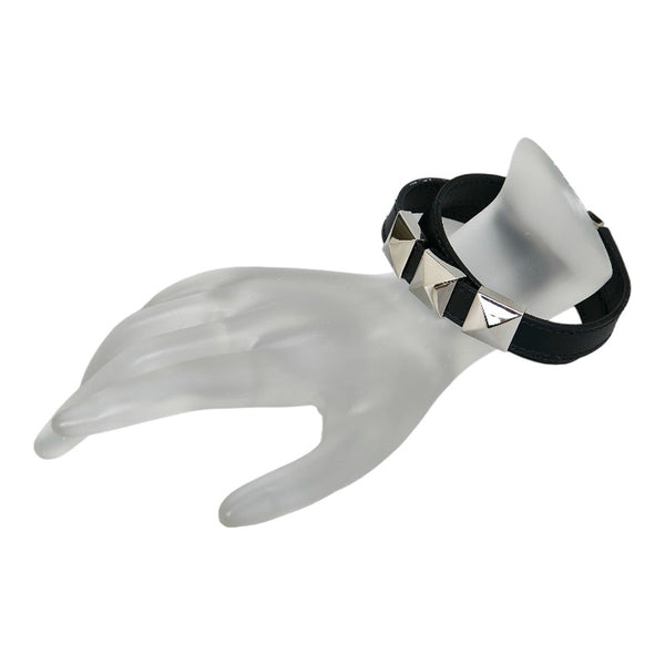 エルメス メドールダブル ブレスレット ブラック レディース HERMES 【中古】