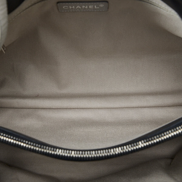 シャネル ワイルドステッチ ココマーク ハンドバッグ チェーン ショルダーバッグ ブラック レザー レディース CHANEL 【中古】