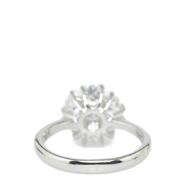 Pt900 プラチナ ダイヤ1.00ct リング 指輪 レディース 7号 【中古】